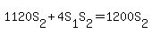 1120S%5B2%5D+%2B+4S%5B1%5DS%5B2%5D+=+1200S%5B2%5D