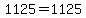 1125+=+1125