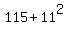115+%2B+11%5E2