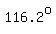 116.2%5Eo
