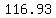 116.93