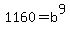 1160=b%5E9