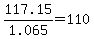 117.15%2F1.065=110