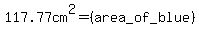 117.77cm%5E2=%28area_of_blue%29