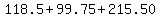 118.5%2B99.75%2B215.50