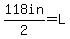 118in%2F2=L