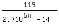 119%2F%282.718%5E%286x%29+-+14%29%29