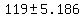 119+%2B-+5.186