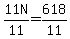 11N%2F11=618%2F11