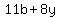11b%2B8y