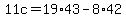 11c=19%2A43-8%2A42