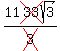 11cross%2833%29sqrt%283%29%2Fcross%283%29