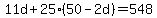 11d%2B25%2850-2d%29=548