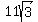 11sqrt%283%29