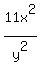 11x%5E2%2Fy%5E2