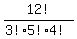 12%21%2F%283%215%214%21%29