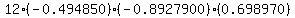 12%28-0.494850%29%28-0.8927900%29%280.698970%29