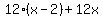12%28x-2%29%2B12x