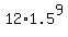 12%2A1.5%5E9