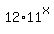 12%2A11%5Ex