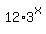 12%2A3%5Ex