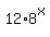 12%2A8%5Ex