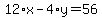 12%2Ax-4%2Ay=56