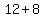 12%2B8