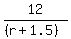 12%2F%28%28r%2B1.5%29%29
