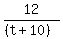 12%2F%28%28t%2B10%29%29