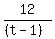 12%2F%28%28t-1%29%29
