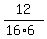 12%2F%2816%2A6%29
