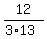 12%2F%283%2A13%29