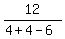 12%2F%284%2B4-6%29