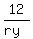 12%2F%28ry%29