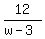 12%2F%28w-3%29