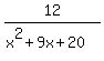 12%2F%28x%5E2%2B9x%2B20%29