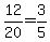 12%2F20=3%2F5