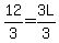12%2F3=3L%2F3