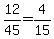 12%2F45=4%2F15