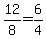 12%2F8=6%2F4