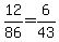 12%2F86=6%2F43