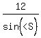 12%2Fsin%28%22%3CS%22%5E%22%22%29