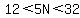 12%3C5N%3C32