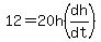 12=20h%28dh%2Fdt%29