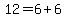 12=6%2B6