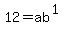 12=ab%5E%281%29