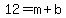 12=m%2Bb