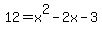 12=x%5E2-2x-3
