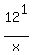 12%5E1%2Fx+